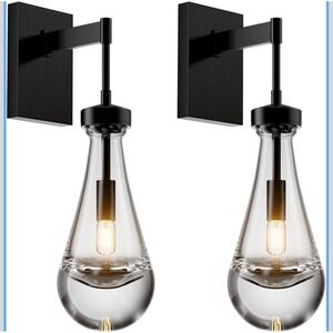 Modern Raindrop Wall Sconces